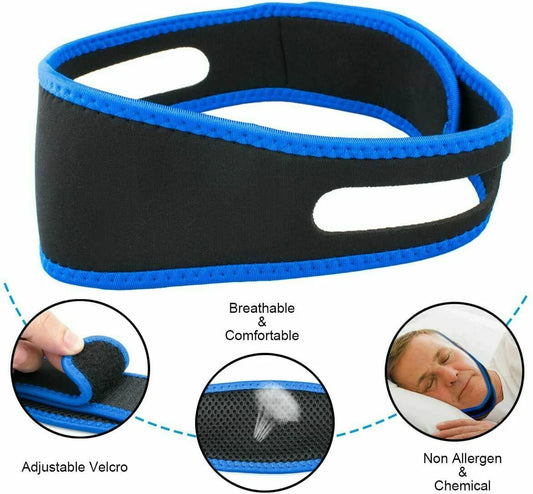 Anti Snoring Chin Strap Sleep Apnea Support