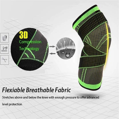 Knee Support Brace - Arthritis Pain, Injury Recovery, Running, Workout