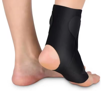 Adjustable Ankle Brace – Breathable Elastic Support Sleeve for Running, Basketball, Volleyball & Tendon Relief