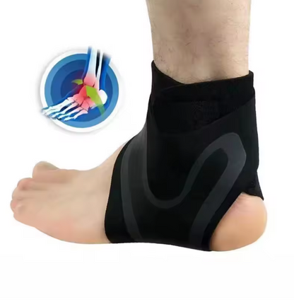 1 PC Sport Ankle Stabilizer Brace Compression Ankle Support Tendon Pain Relief Strap Foot Sprain Injury Wraps Running Basketball
