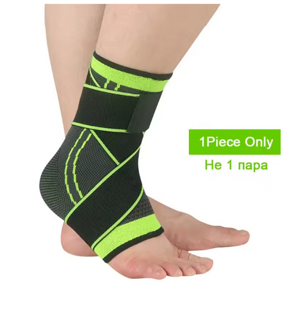 Nylon Sports Ankle Support – 4-Way Elastic Breathable Ankle Protector for Stability & Injury Prevention
