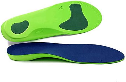 Orthotic Insoles for Arch Support Plantar Fasciitis Flat Feet Back & Heel Pain