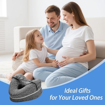 Leg Pillow Orthopedic Knee Pillow Memory Leg Knees Pain Cushion for Side Sleeper