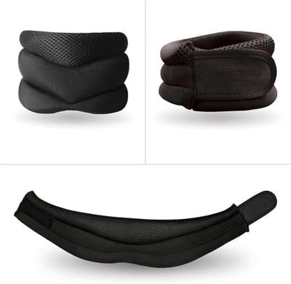 Vitavix Neck Support for Snoring, Neck protection pillow,Necksupport - Never Snore Again, Adjustable Soft Foam Neck Brace Cervical Collar, Ergonomic Brace for Sleeping