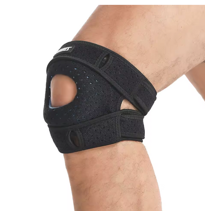 Relieve knee pain with our Patella Knee Brace. Perfect for arthritis, sports, workouts & joint support. Unisex design for men & women.