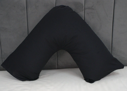 New V Shaped Orthopedic Pillow with Following Color Free Polycotton Pillowcase