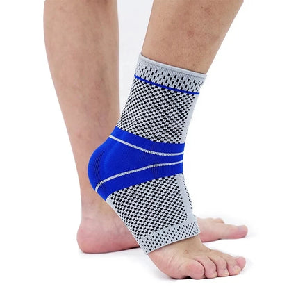 Ankle Brace For Sprains, Strains, Fractures, Achilles Tendonitis & Heel Pain Silicon
