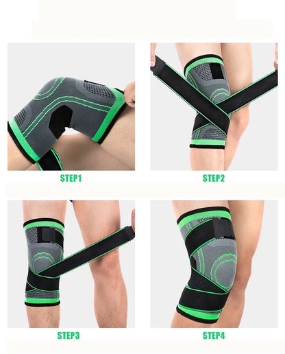 Knee Support Brace - Arthritis Pain, Injury Recovery, Running, Workout