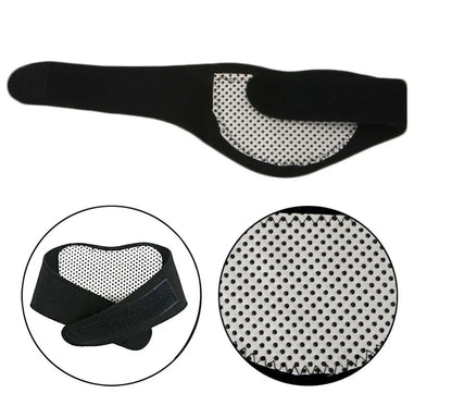 Self Heating Magnetic Neck Support Brace Collar Pain Relief Heat Pad
