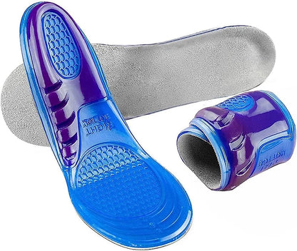 Gel Insoles Pain Relief Arch Support Shoe Inserts Orthotic Plantar Fasciitis