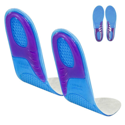 Gel Insoles Pain Relief Arch Support Shoe Inserts Orthotic Plantar Fasciitis