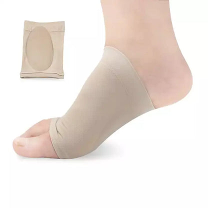 1 Pair Elastic Silica Gel High Arch Orthotics Bandage for