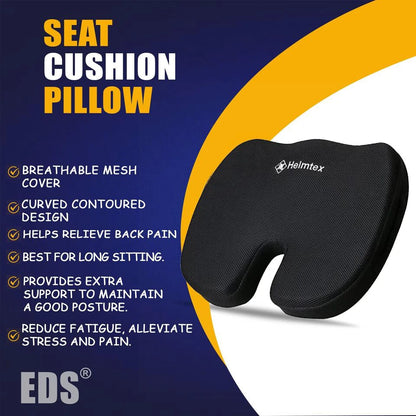 Cushion Seat Pillow Coccyx Orthopaedic Back Pain Relief Memory Foam Office Chair