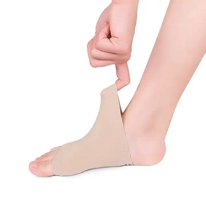 1 Pair Elastic Silica Gel High Arch Orthotics Bandage for