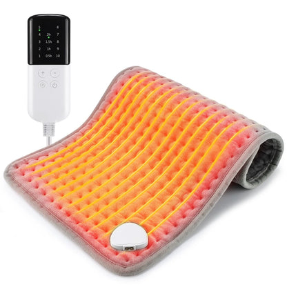 Electric Heat Pad Heating Pad Back Neck Shoulder Belly Heating Relief 30x 60cm