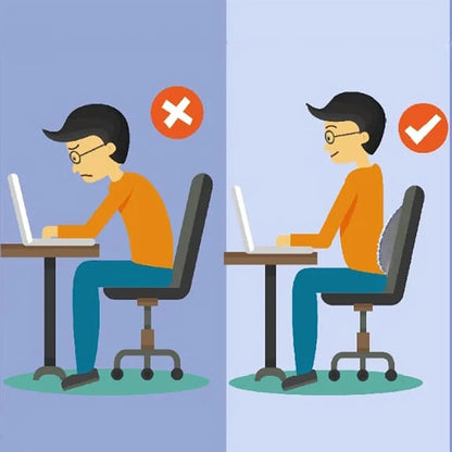 Neck & Back Stretcher Spine, Lumbar, Posture Corrector for Pain Relief & Support