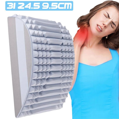 Neck & Back Stretcher Spine, Lumbar, Posture Corrector for Pain Relief & Support