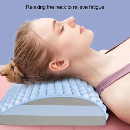 Neck & Back Stretcher Spine, Lumbar, Posture Corrector for Pain Relief & Support