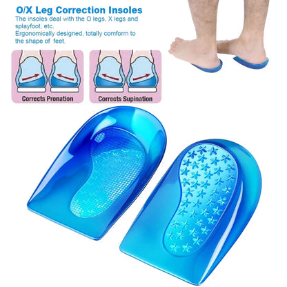 Gel Insoles Pain Relief Arch Support Shoe Inserts Orthotic Plantar Fasciitis
