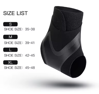 1 PC Sport Ankle Stabilizer Brace Compression Ankle Support Tendon Pain Relief Strap Foot Sprain Injury Wraps Running Basketball